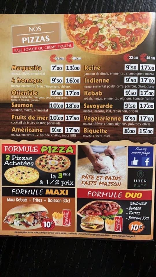 Saveurs de Cébazat - Menu Image 3